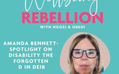 EP 59: Amanda Bennett – Spotlight On Disability, The Forgotten D In DEIB
